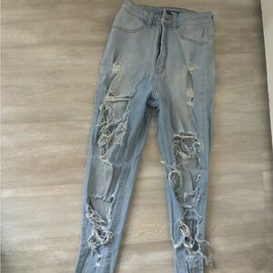 fashion nova ripped jeans